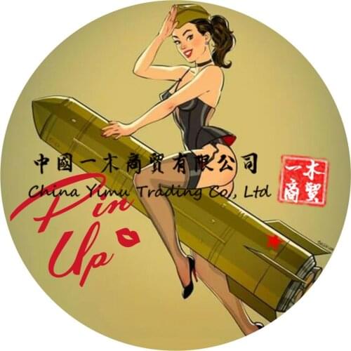 Pin Up Girl Caldo Rat Rod Adesivi Decalcomanie Auto Sticker Classica Vintage Sexy Look