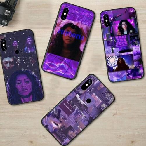 Euphoria Suspenseful USA TV series Phone Case For Xiaomi Redmi note 4 4X 8T 9 9s 10 K20 K30 cc9 9t pro lite max