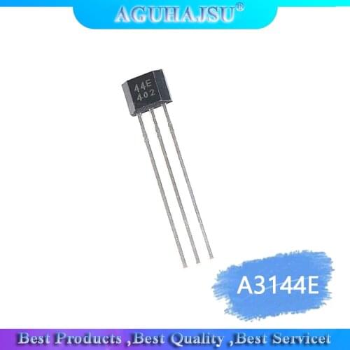 10PCS A3144E TO92 A3144 TO-92 3144 Hall Effect Sensor new and original IC