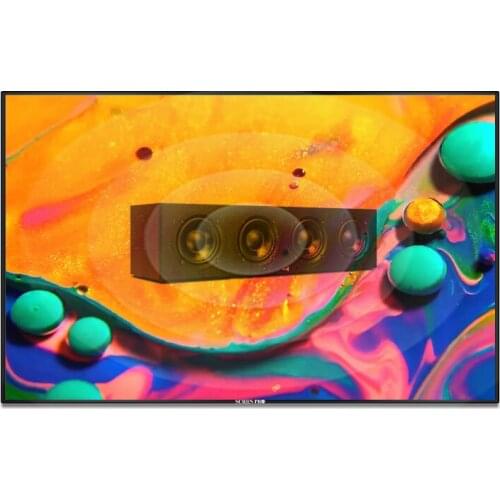 SCREEN PRO 92"-180" 7MM Bezel Acoustically Transparent Projector Screen with Sound Acoustic Weave Perforated Aluminum Alloy