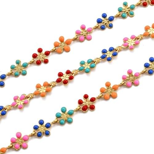 FASHEWELRY Golden Chains