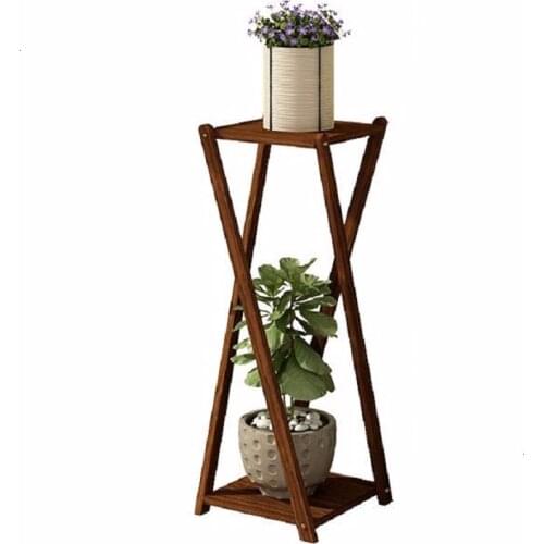 Indoor Pot Suporte Flores For Wood Estante Para Plantas Plant Rack Dekoration Stojak Na Kwiaty Balcony Shelf Flower Stand