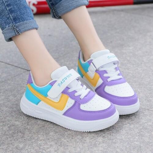 Fashion Children Shoes Girls Boys Sneakers Shoes Antislip Soft Bottom Comfortable Kids Sneaker Casual Flat Sports white Shoes