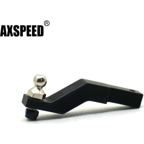 AXSPEED Rear Bumper Trailer Hook Drop Hitch Receiver Hook for Traxxas TRX-4 TRX4 1/10 RC Crawler Car Upgrade Parts