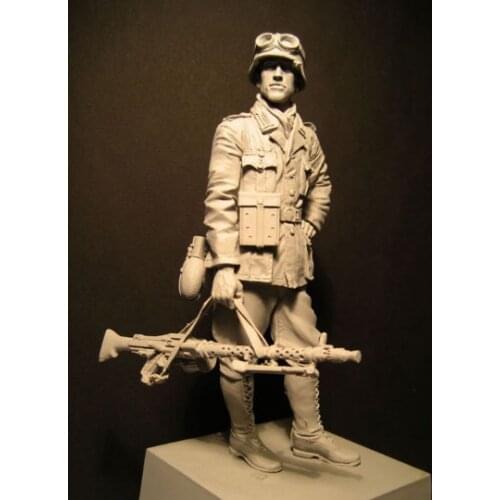1/16 Scale Resin Figure African Army Infantry 120mm