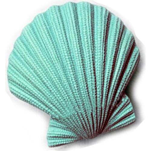 QT0045 Silicone Mold Fondant Cake Molds Silicone Chocolate Mould Scallop Jelly Mold Moulds Resin Ocean Shell 3D Silicone Rubber