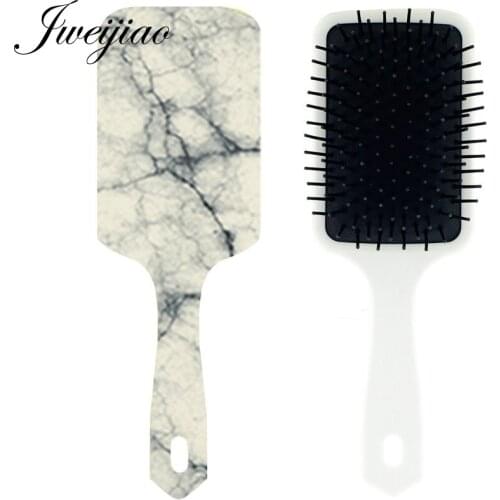 Youhaken Veined Marble Massage Comb Personalized Woman Tangle Detangling Brushes beard comb hair brush