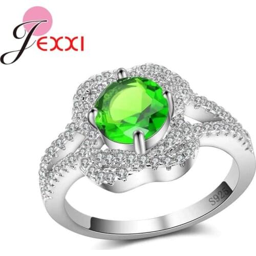New High Quality 925 Sterling Silver Accessories For Ladies Simple Style Wedding/Engagement Ringd Jewelry Promotion Deal