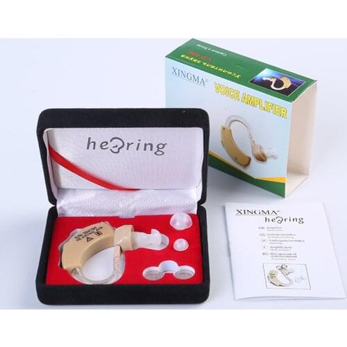 Zoss 1Set Boxed Hearing Aid for The Elderly / Hearing Loss Sound Amplifier Ear Care Tools Digital Audio Adjustable Hearing Aids