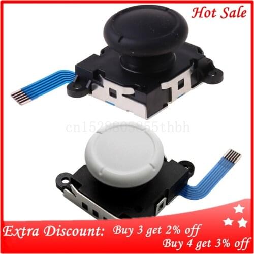 1Pc 3D Analog Sensor Stick Joystick Replacement for Nintend Switch Joycon Controller Handle Gaming Accessories