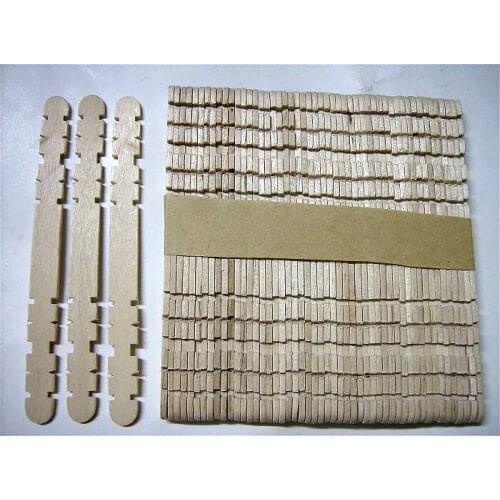 288PCS/LOT. Natural toothed wood sticks,Math sticks,Wooden blocks,Wood toys, Early educational toy,DIY,114*10*2mm Freeshipping