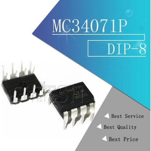 5PCS MC34071P DIP8 MC34071PG MC34071 DIP-8 DIP
