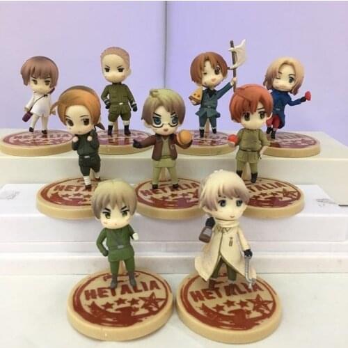 Anime Hetalia Axis Powers APH Alfred F. Jones Yao Wang PVC Action Figure Figurine Resin Collection Model Toy Doll Gifts Cosplay