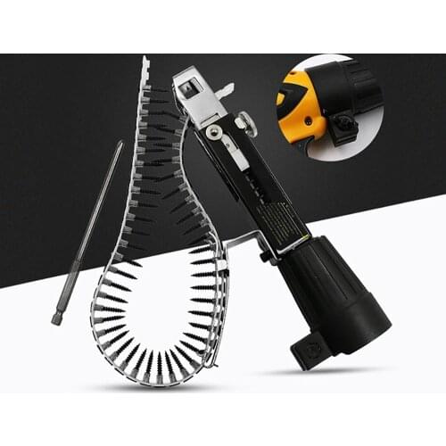Automatic Screw Chain Nail Gun Adapter Automatic Screw Spike Electric Drill Woodworking Tool