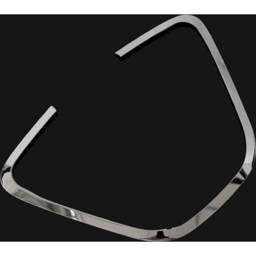 Car-Styling For Opel ASTRA J Stainless Steel interior Central loudspeaker decoration sequins Auto Accessories