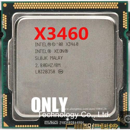 FREE SHIPPING lntel Xeon X3460 2.8G/8M/2.5G LGA1156 Quad Core Server CPU Processor