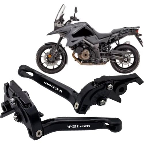 For SUZUKI DL 1050/V-STROM 2019-2021 DL1000/V-STROM 2002-2018 Motorcycle Brake Clutch Levers Foldable Extendable Adjustable