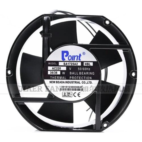 POINT SA1725A2 AC 220V 36W 172x150x51mm 2-Wire Server Cooling Fan