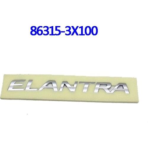 For Hyundai Elantra MD 2011-2015 logo rear trunk rear door emblem OEM 863153X100
