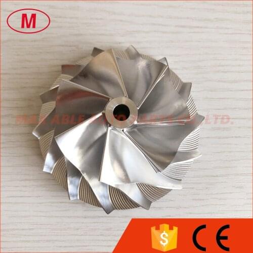 HX40/HE351 59.96/85.98mm 7+7 blades 4035879 high performance Turbocharger milling/aluminum 2618/Billet compressor wheel