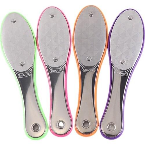 Pedicure Foot Care Tools Foot File Rasps Callus Dead Foot Skin Care Remover Sets Stainless Steel Professional Two Sides