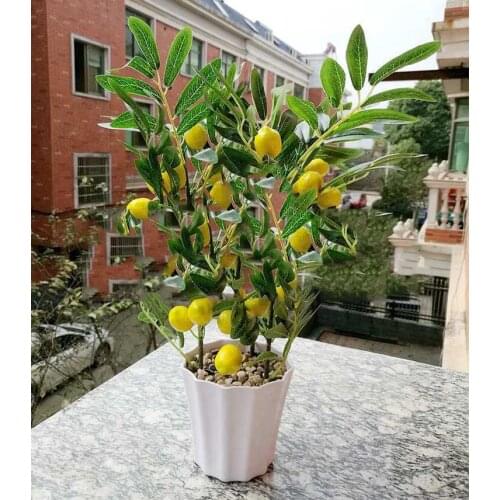 Home decoration fruit simulation bonsai simulation decoration artificial flowers fake green potted plant decorations