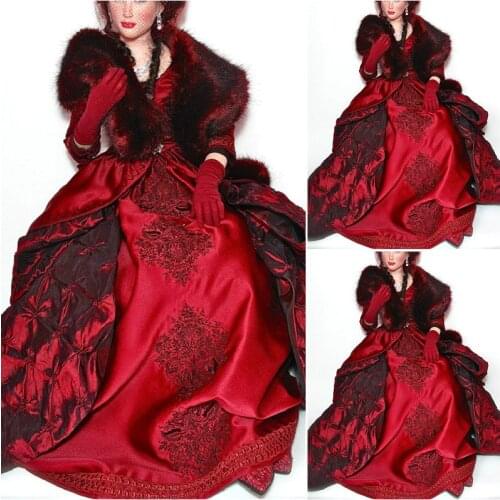 Custom made SC-104 Victorian Gothic/Civil War Southern Belle Ball Gown Dress Halloween dresses Sz US 6-26 XS-6XL