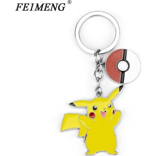 Classic Cartoon Go Keychain Poke Ball Keyring Jewelry Fashion Car Key Chain For Key Holder Gifts Chaveiro
