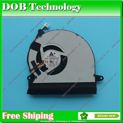 Laptop cooler CPU Cooling Fan For Asus U56E U56E-RAL9 DELTA BB86 BDB05405HHB 5V 0.36A cpu cooler fan