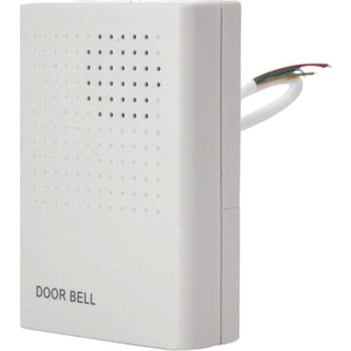 Wall Mounted ABS DC 12V Wired Door bell Door Access Security Ding-Dong Doorbells for Home Office