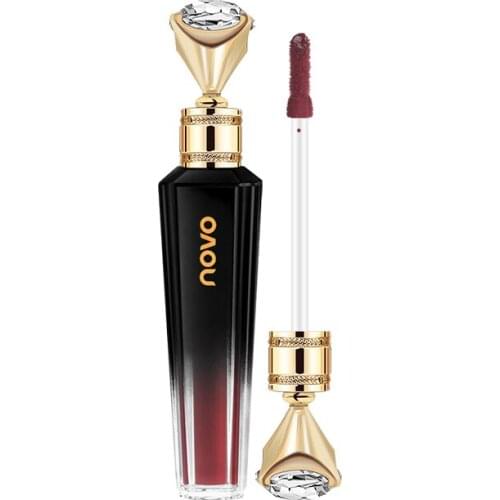 Novo New Liquid Lipstick Retro Velvet Lip Gloss Matte Makeup Waterproof Red Lips Long Lasting Lip Glaze Matte Lipstick T1153