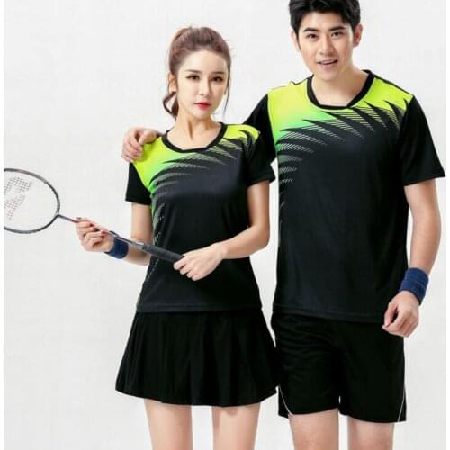 New MEN Volleyball sportwear sets,Polyester quick-drying Table tennis shorts,tennis sport shirt jersey,WOMEN badminton t-shirts