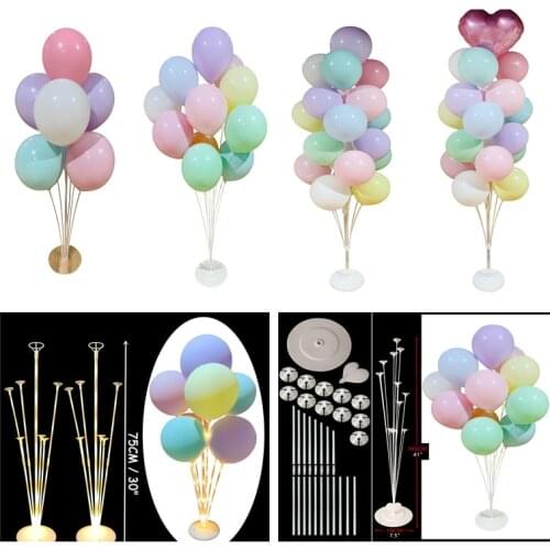 1/2set Wedding Decoration Balloons Stand Holder Bridal Shower Bride To Be Hen Night Bachelorette Party Decor Birthday Supplies