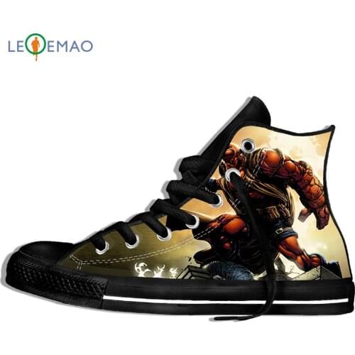 Outdoor Walking Shoes Hellboy:Rise Of The Blood QueenPrinted/Mene Plimsolls Sport Shoes Comfortable Lace-up Students Sneakers