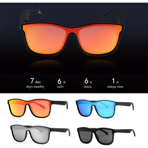 Smart Bluetooth Glasses Headset Wireless Eyeglasses Hands-Free Calling Music Audio Sport Headset Eyewear For IOS And For Android