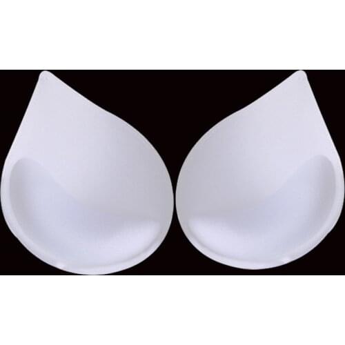 4PCS/2PAIR Spong Bra Pads Bikini Chest Cup Push Up Insert Foam Pads for Women Swimsuit Padding Removeable Enhancer Bra Pads