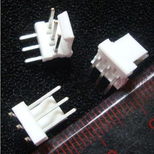 640457-3 3PIN Male 2.54mm AMP 90 degree TYCO Connector new and original 20pcs/lot