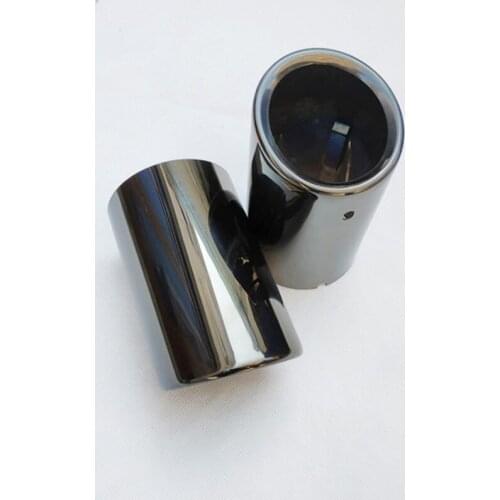 Car Accessories For Volkswagen Tiguan ii Accessories 2 mk2 2017 2018 2019 Muffler Stainless Steel Exhaust Tip Muffler Pipe