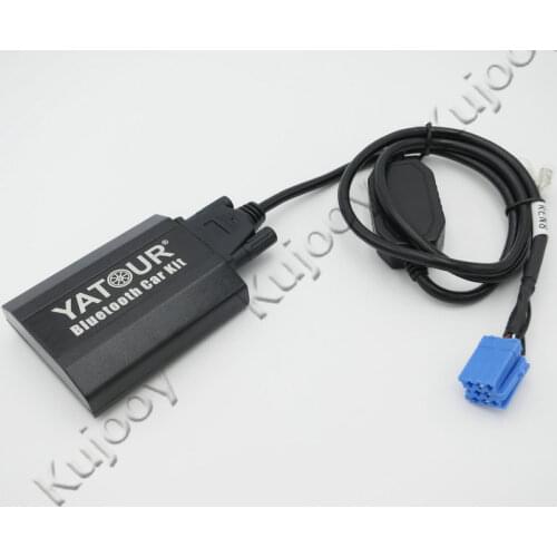 Yatour BTK Bluetooth Car Kit Digital Music CD Changer 8Pin Connector For Renault Clio Kangoo Master Megane Modus Radios