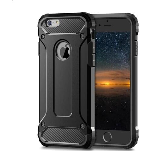 Rugged Layer Armor Case for iPhone 11 Pro Max 2019 5S 5 Se 5C 6 6S 7 7G 8 Plus X XR XS Max Case Heavy Duty Shockproof Case