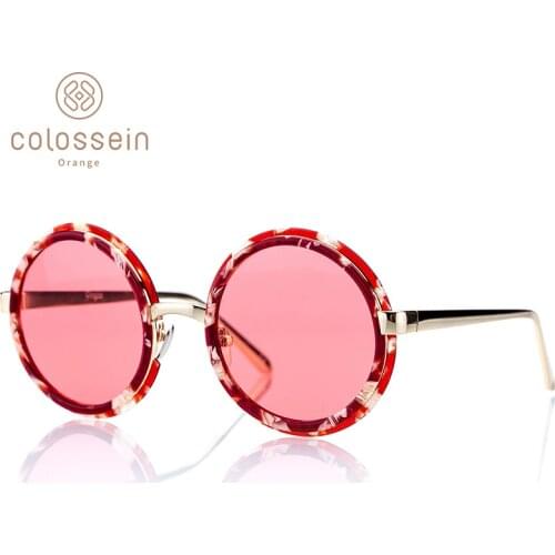 Женские солнцезащитные прозрачные очки COLOSSEIN China At AliExpress