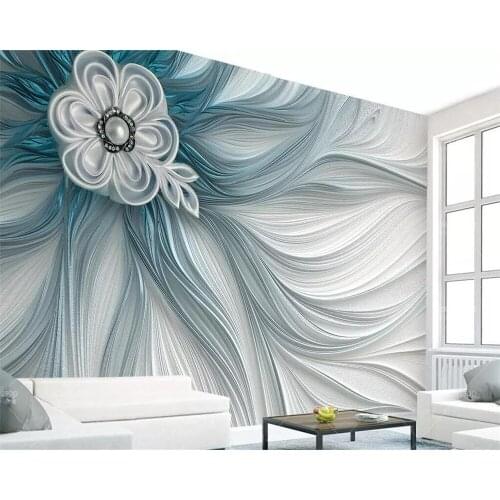 Beibehang Mural wallpaper atmospheric creative embossed stripes lines modern fashion 3d TV background wall murals 3d wallpaper