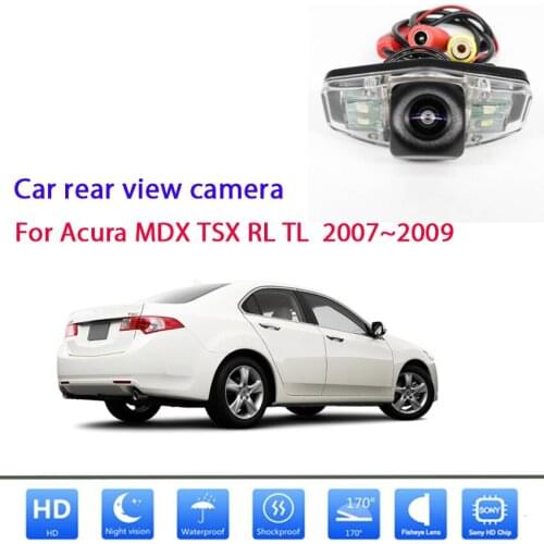 Starlight Night Vision Car Rear View Reverse Backup Camera For Acura MDX TSX RL TL 2007 2008 2009 Waterproof high quality RCA
