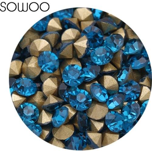 Kaplan color strass 1440pcs/lot all sizes Round crystal Fancy stone Pointed back glass stone For DIY Jewelry Making and findings