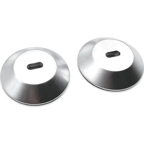 Adhesive Security Plate with Slot for Cables To Lock Down Laptops, Tablets, Monitors and Other Devices (Silver 2 Pack)