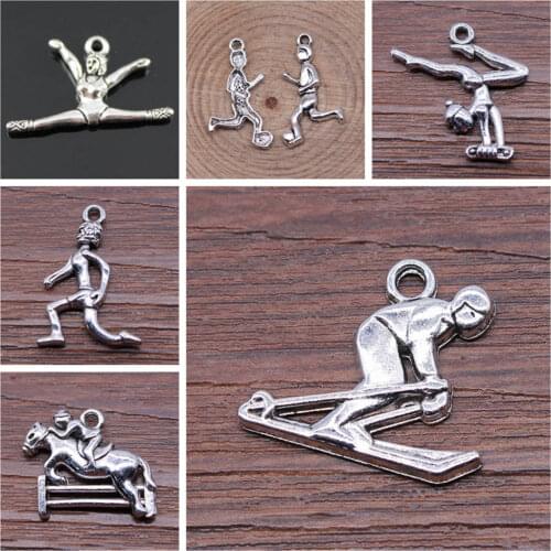 Malzahar American Football Player Charms diy jewelry bracelet charms for jewelry making kit accessories