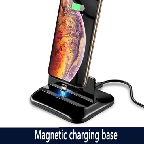Three-in-one Magnetic Charger Base Mobile Phone Charging Stand For Android Apple And TYPE-C Charger Wireless Charger