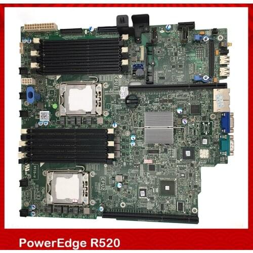 Sever Motherboard For DELL PowerEdge R520 51XDX 56V4Y WVPW3 VRJCG LGA1356 Fully Tested, Good quality