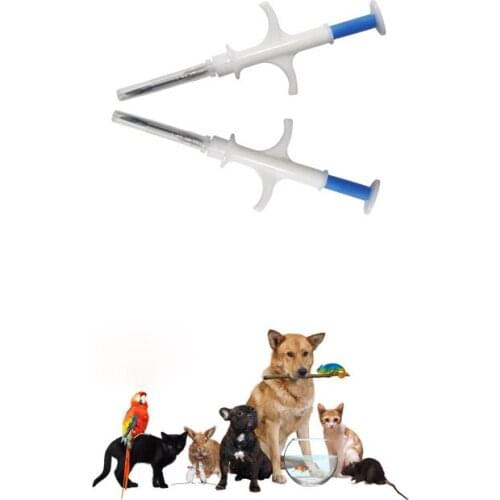 FDX-B Microchip Pet Livestock Syringe Needle Cattle Veterinary Supplies Dog Chip 2.12*12mm Glass Transponder 1.4*8mm 1.25*7mm