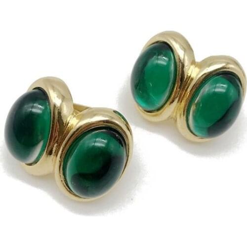 Mixed Sweet Color Cute Fashion Vintage Alloy Clip Earring